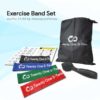 ยางยืดออกกำลังกายแบบแผ่น Exercise Band Set