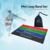 ยางยืดออกกำลังกายแบบห่วงขนาดเล็ก Mini Loop Band Set
