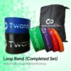 ยางยืดออกกำลังกายแบบห่วง Loop Band Completed Set